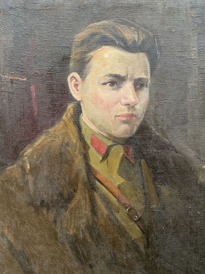 Oil painting Portrait of a man Nestor Mitrofanovich Kizenko - 2