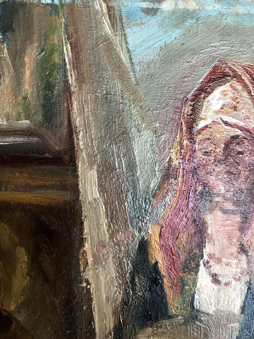 Oil painting Portrait of Grandma Unknown artist - 4