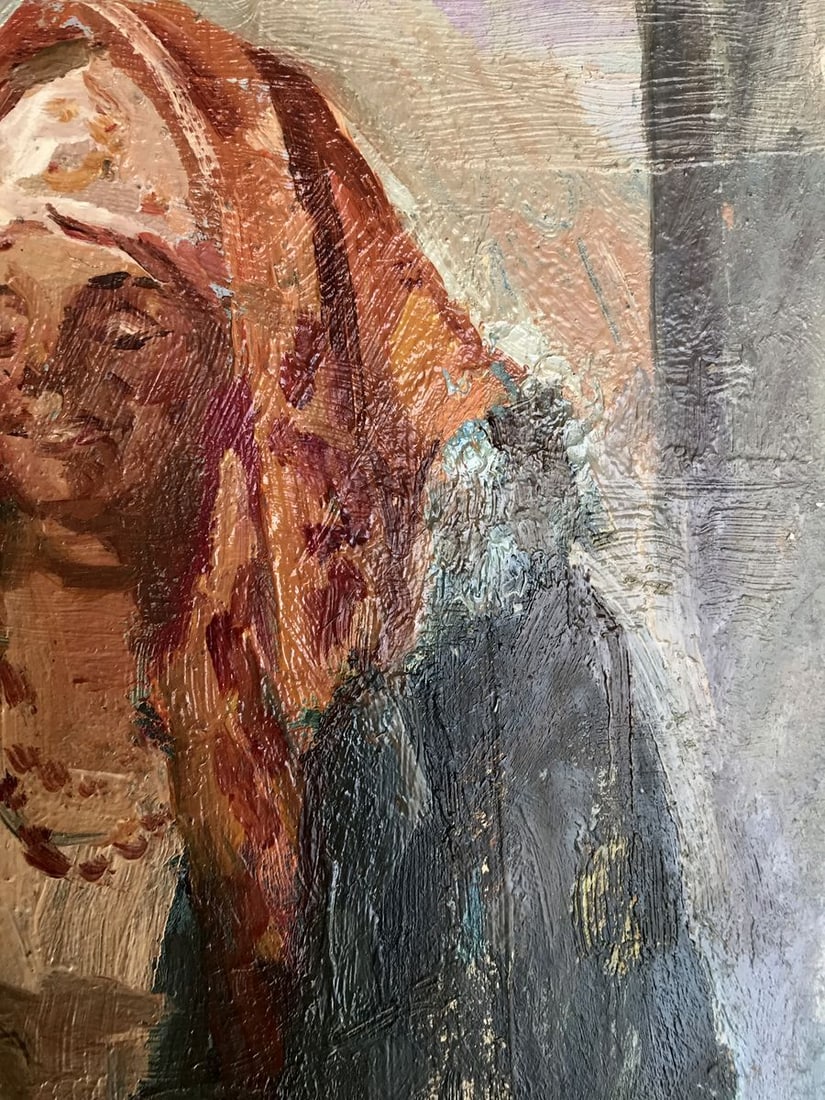 Oil painting Portrait of Grandma Unknown artist - 6