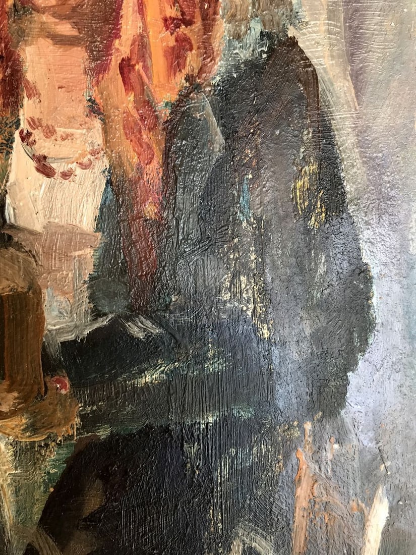 Oil painting Portrait of Grandma Unknown artist - 8