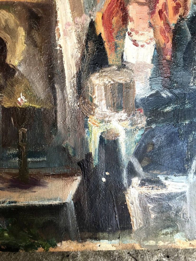 Oil painting Portrait of Grandma Unknown artist - 9