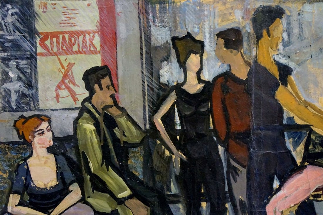 Oil painting Dance - 3