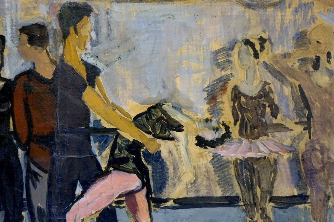 Oil painting Dance - 4