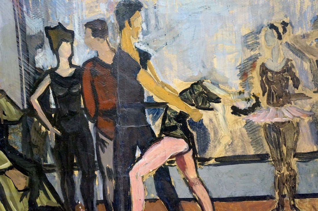 Oil painting Dance - 6