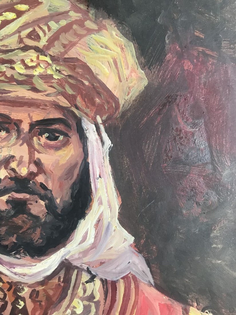 Oil painting King portrait Alexander Arkadievich Litvinov - 5