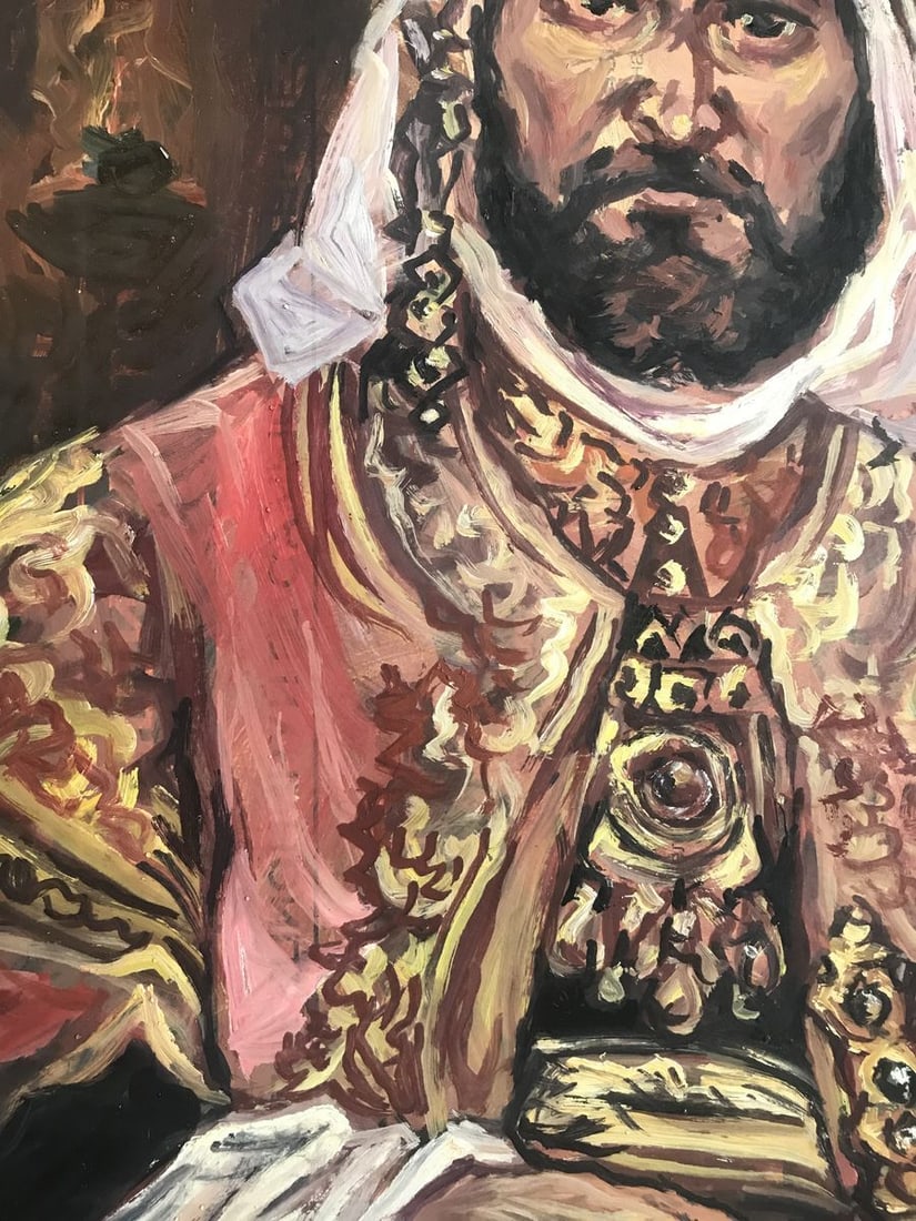 Oil painting King portrait Alexander Arkadievich Litvinov - 6