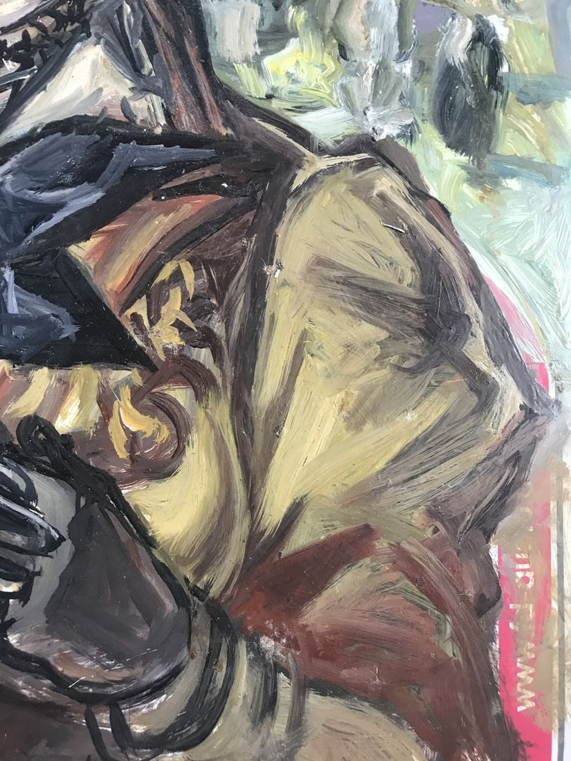 Oil painting Female portrait Alexander Arkadievich Litvinov - 10