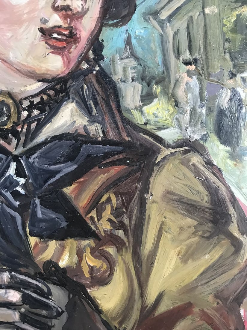 Oil painting Female portrait Alexander Arkadievich Litvinov - 7