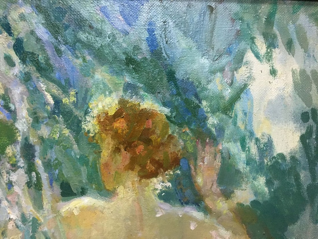 Oil painting At a lake Chaus Victor Nikolaevich - 4