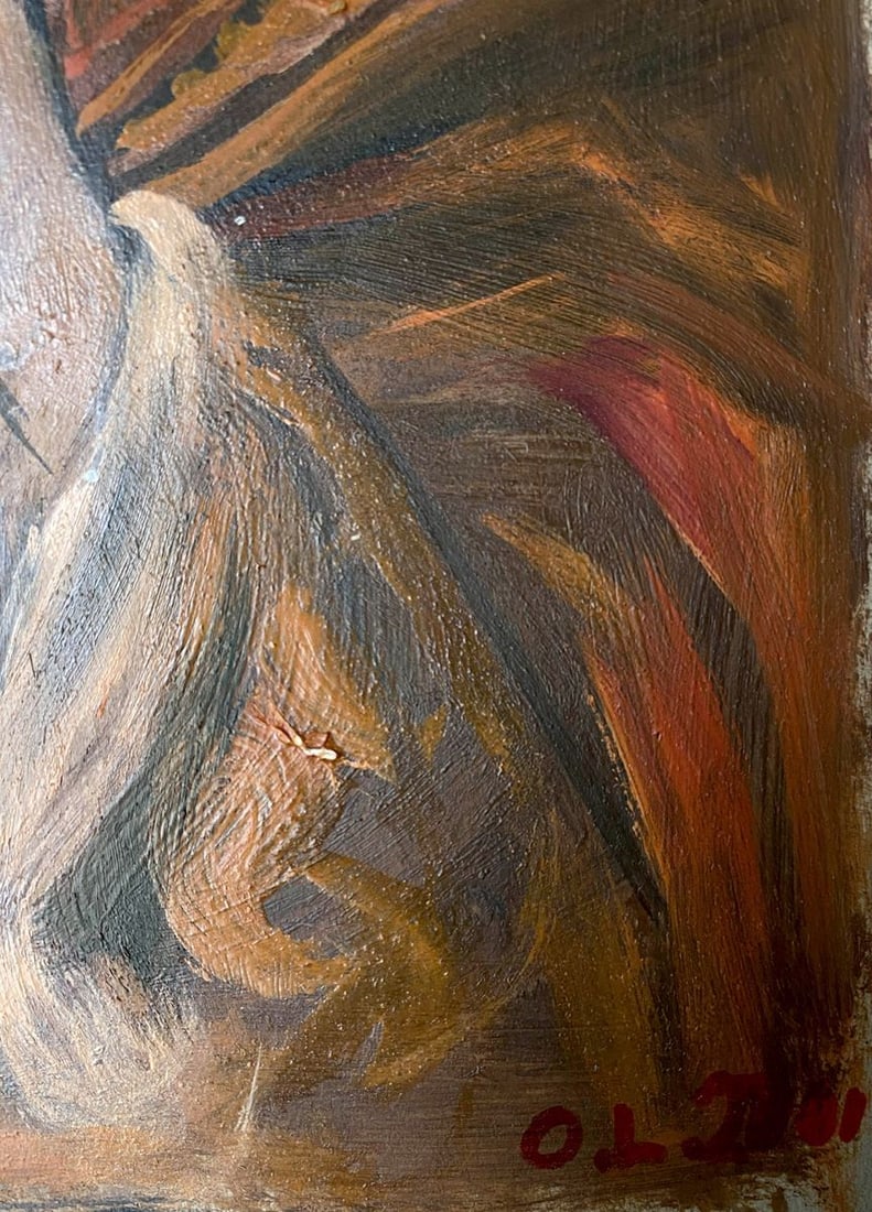 Oil painting Esther Alexander Arkadievich Litvinov - 2
