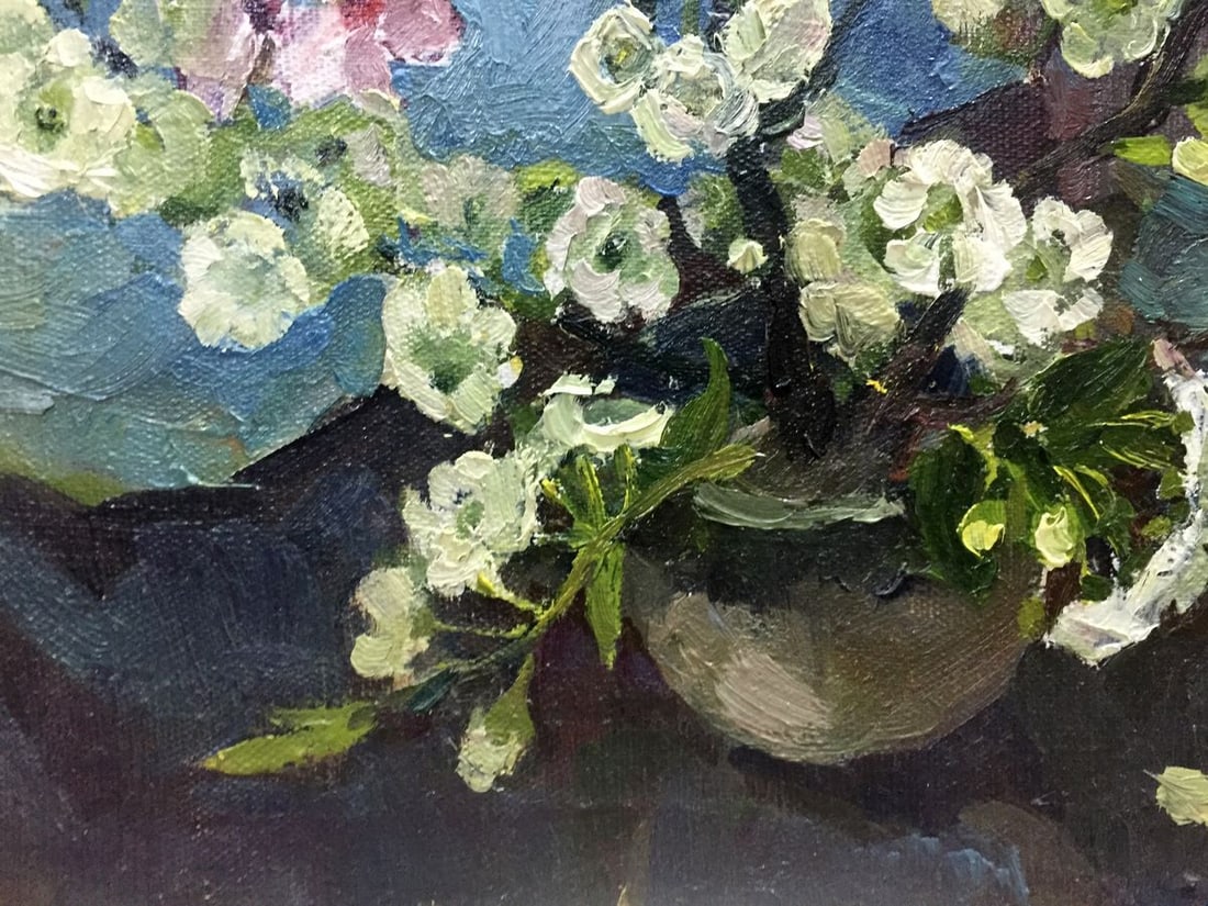 Oil painting Esther Alexander Arkadievich Litvinov - 8