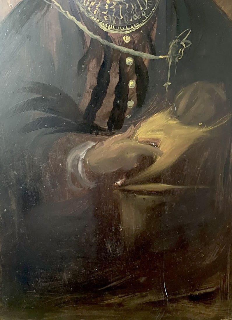 Oil painting Portrait of a man Alexander Arkadievich Litvinov - 2