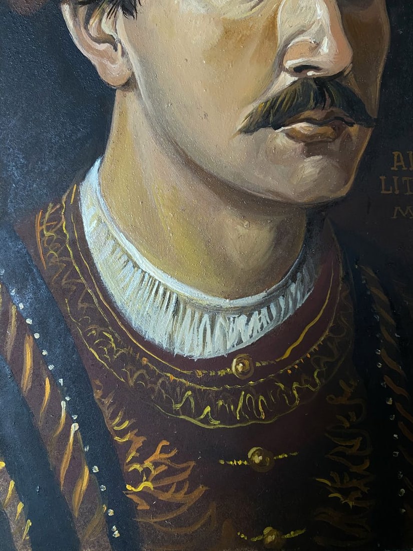 Oil painting Portrait of a man Alexander Arkadievich Litvinov - 3