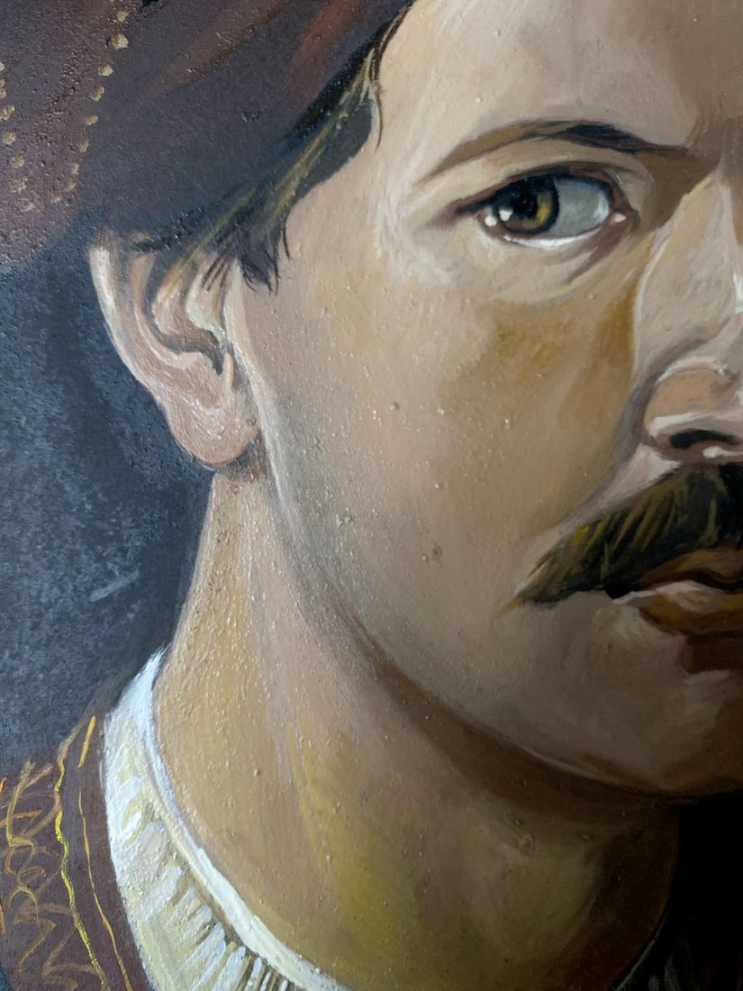 Oil painting Portrait of a man Alexander Arkadievich Litvinov - 6