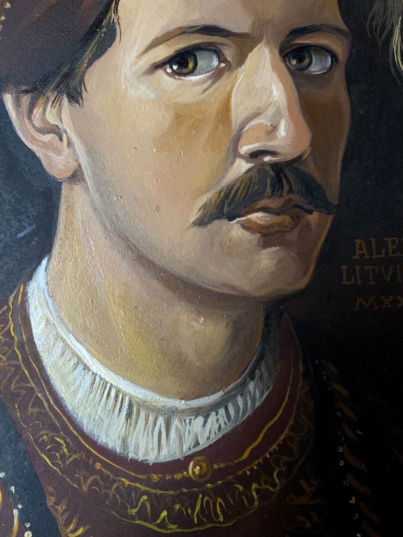 Oil painting Portrait of a man Alexander Arkadievich Litvinov - 7