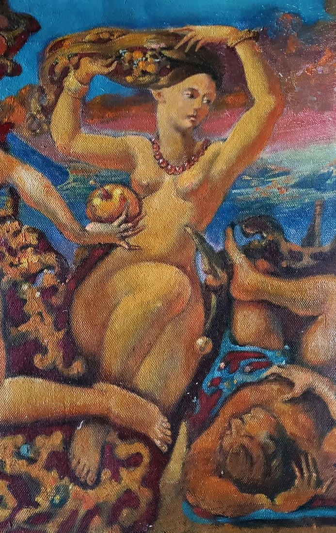Oil painting The Judgment of Paris Daniil Litvinov - 4