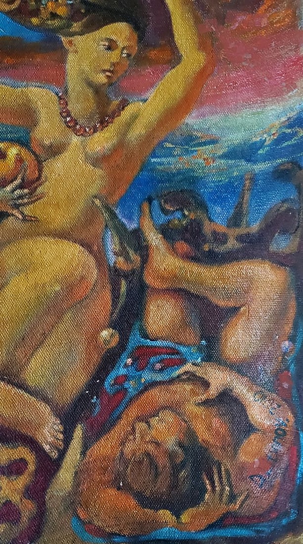Oil painting The Judgment of Paris Daniil Litvinov - 5