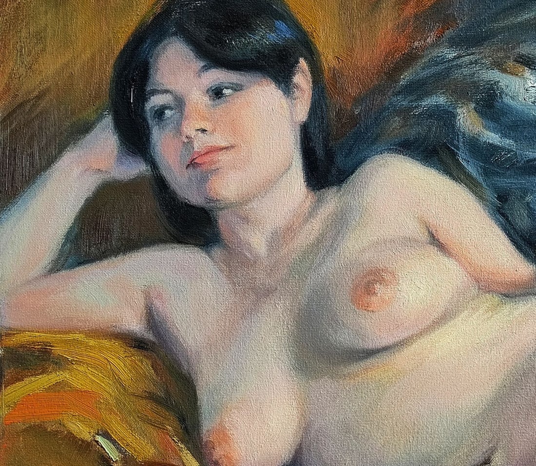 Oil painting I see you in my dreams Oksana Osnach - 4