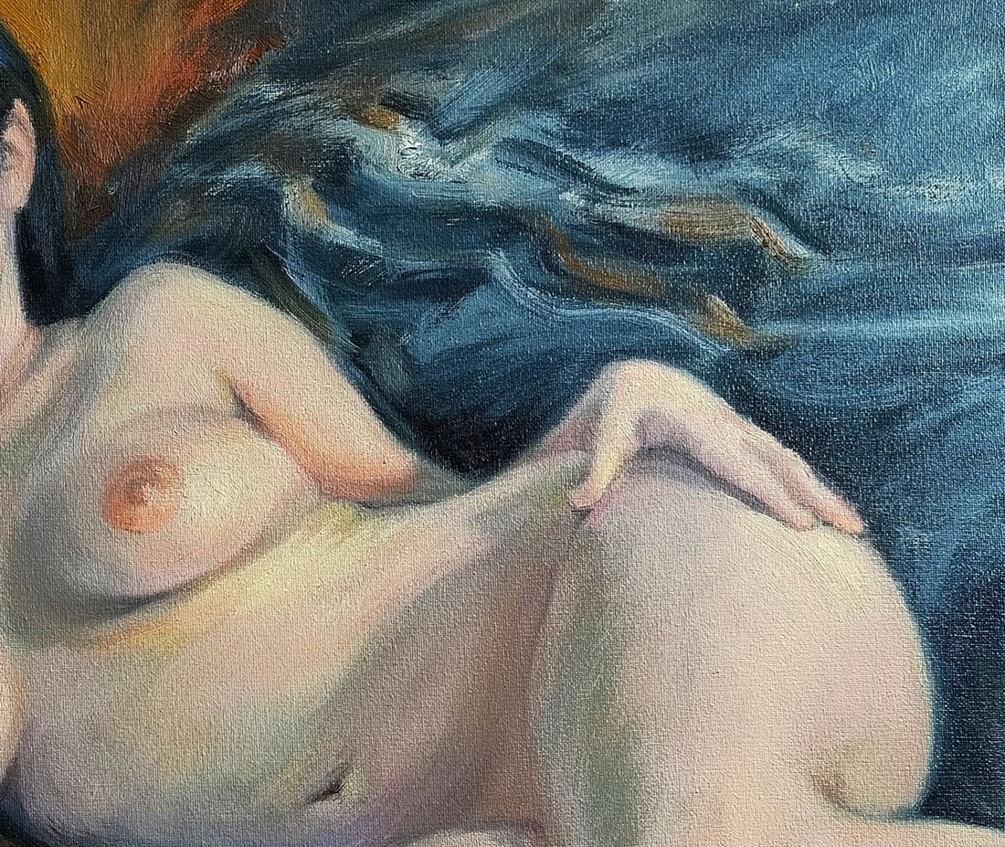 Oil painting I see you in my dreams Oksana Osnach - 5