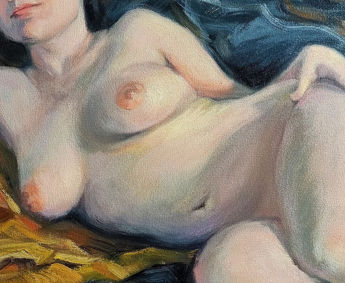Oil painting I see you in my dreams Oksana Osnach - 6