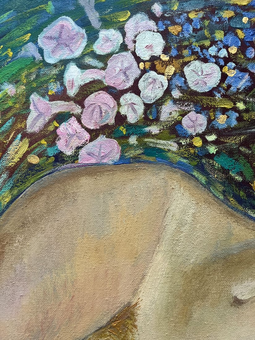 Oil painting Night in nature V. Mishurovsky - 7
