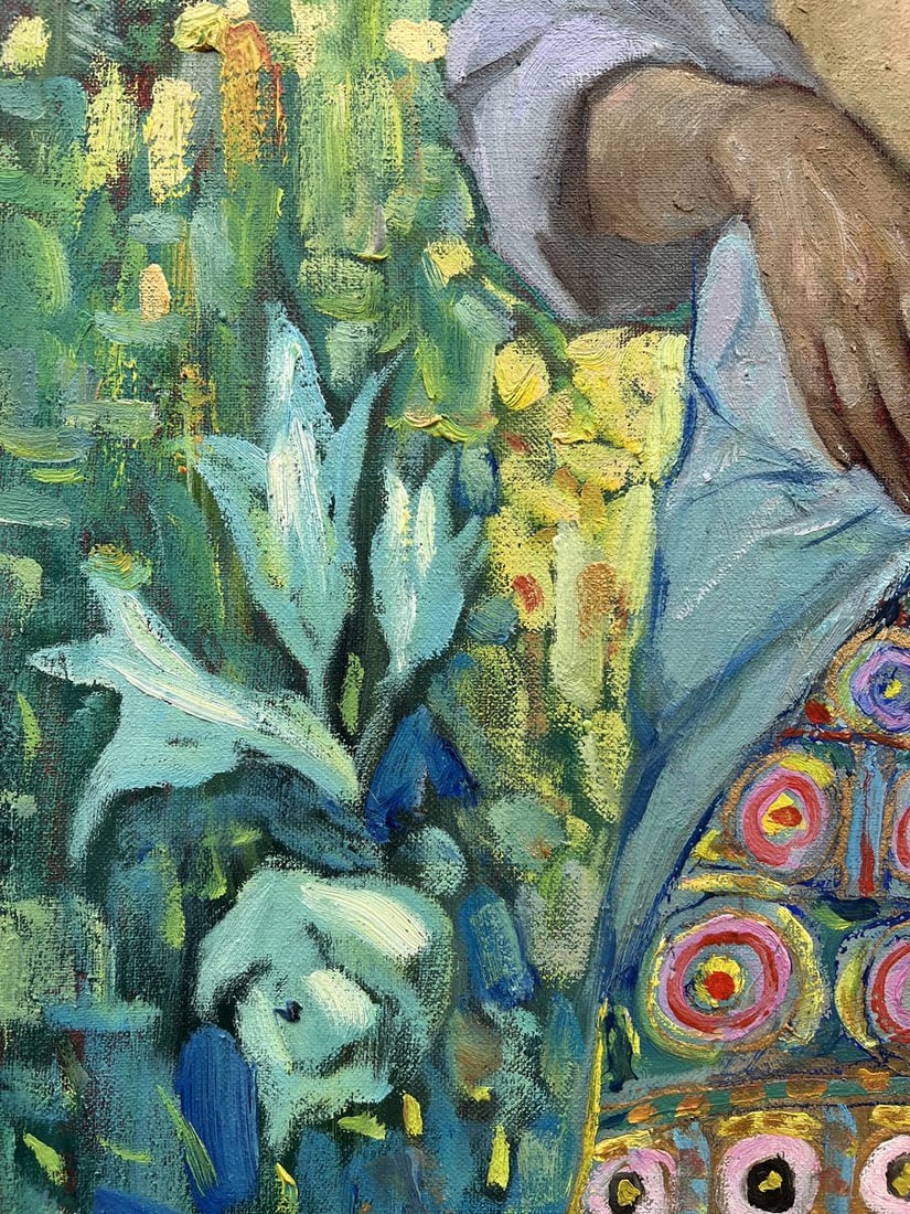 Oil painting Evening in nature V. Mishurovsky - 7