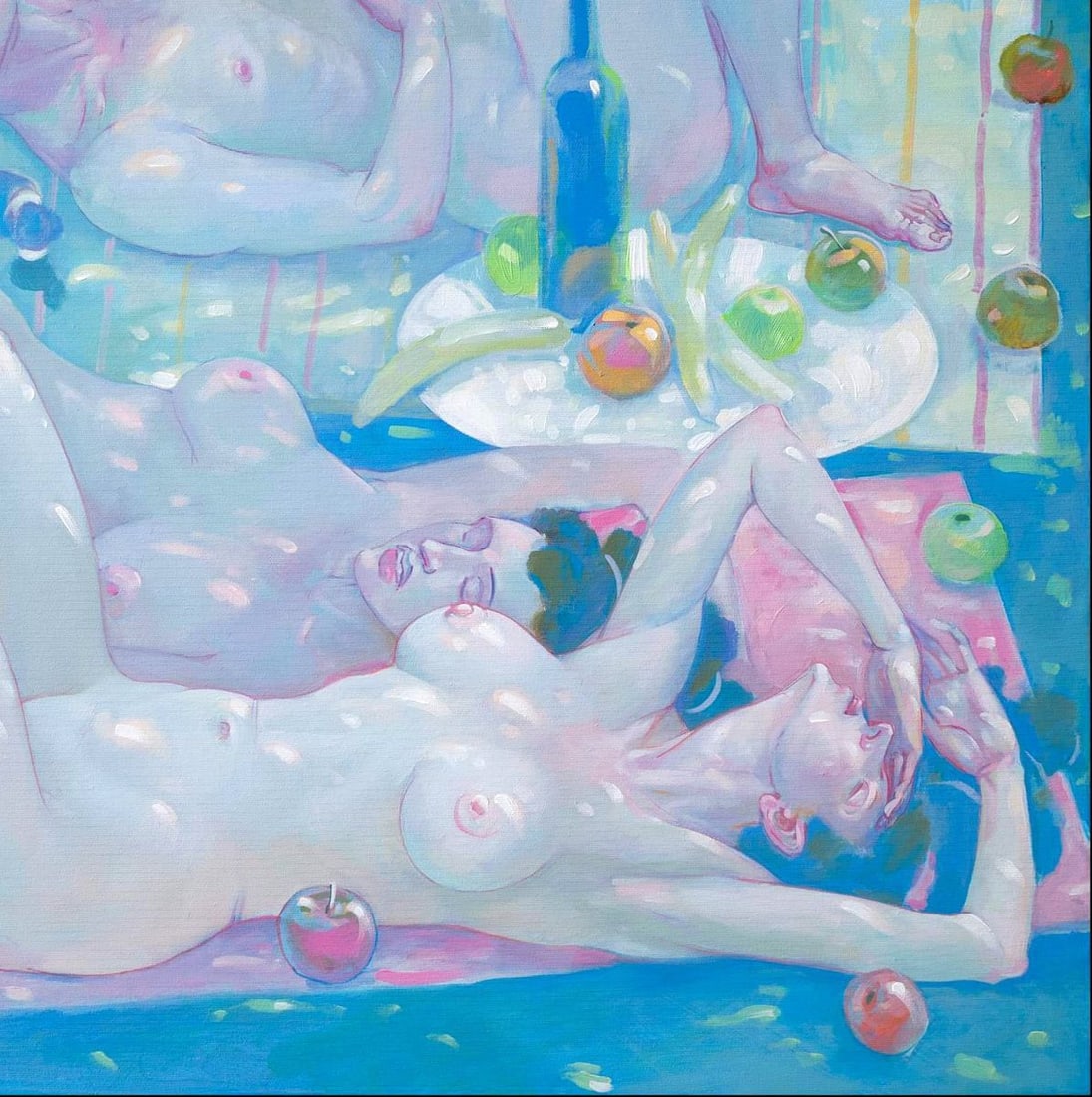 Acrylic painting Paradise siesta Nicolay Vydcovsky - 5