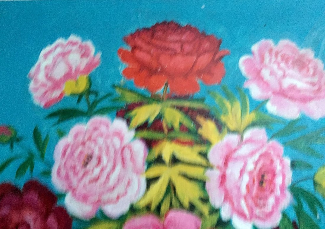 Acrylic painting Noon with the flute Nicolay Vydcovsky - 6