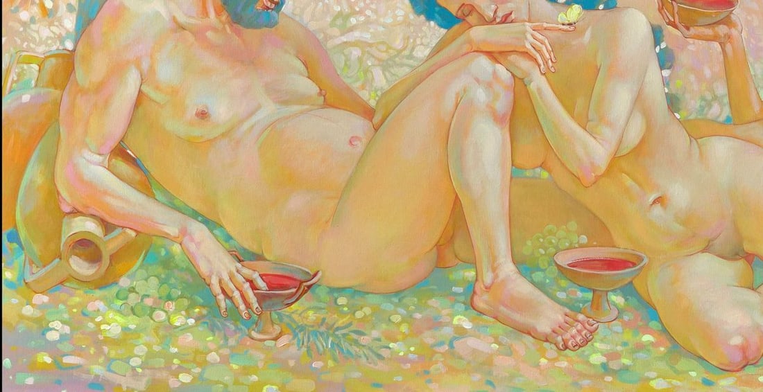 Acrylic painting In harmony Nicolay Vydcovsky - 5