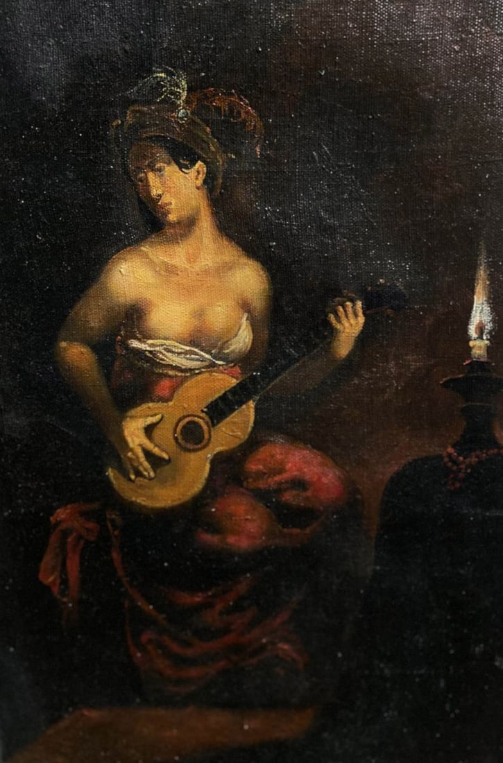 Oil painting Evening melody Litvinov Oleg Arkad'yevich (1 of 9)