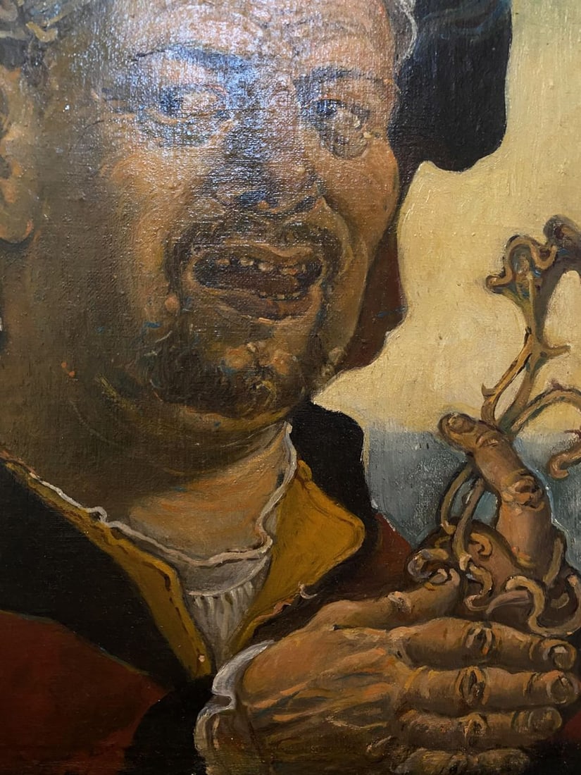 Oil painting Self-portrait Litvinov Oleg Arkad'yevich - 2