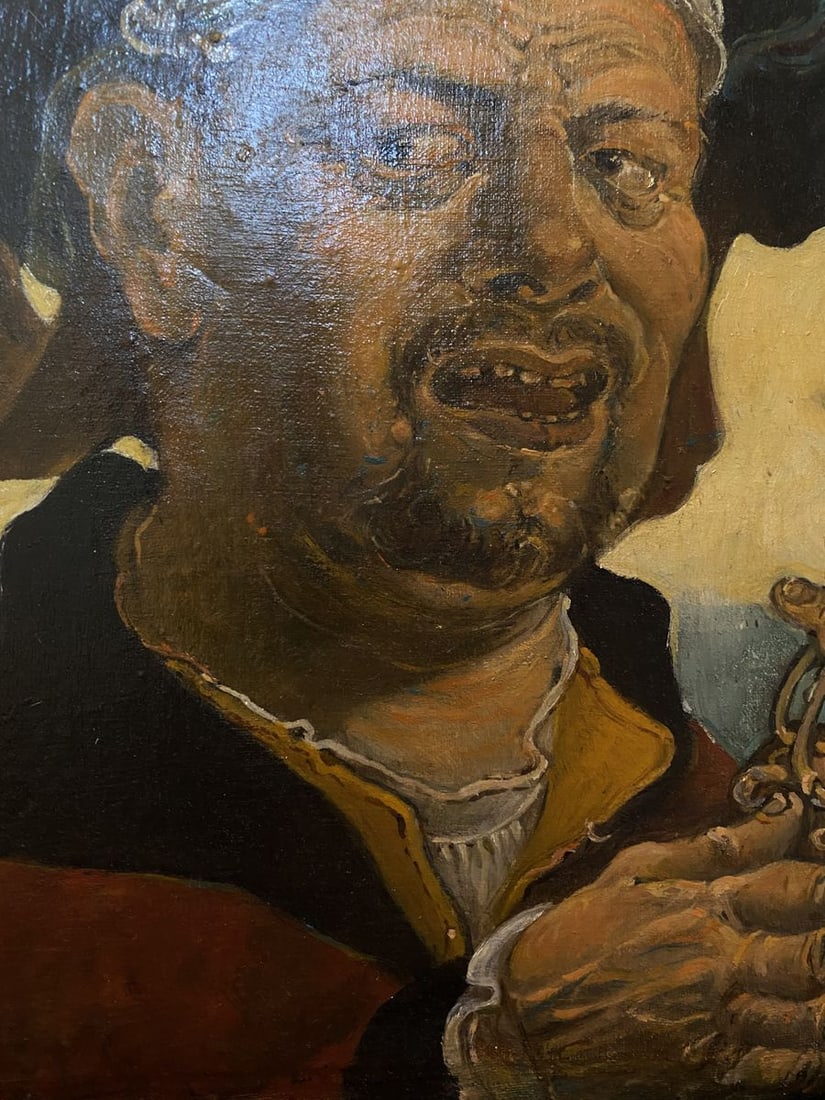 Oil painting Self-portrait Litvinov Oleg Arkad'yevich - 3