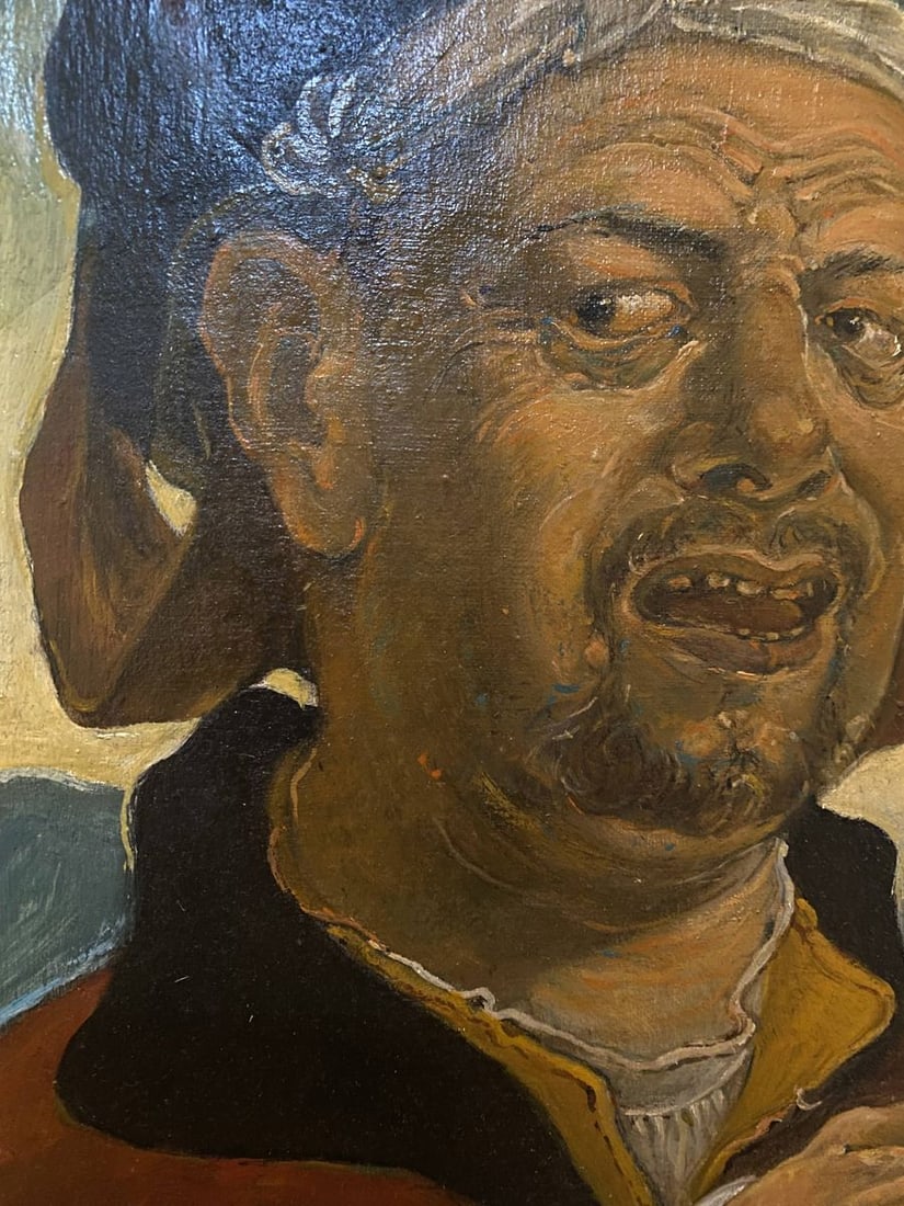 Oil painting Self-portrait Litvinov Oleg Arkad'yevich - 4