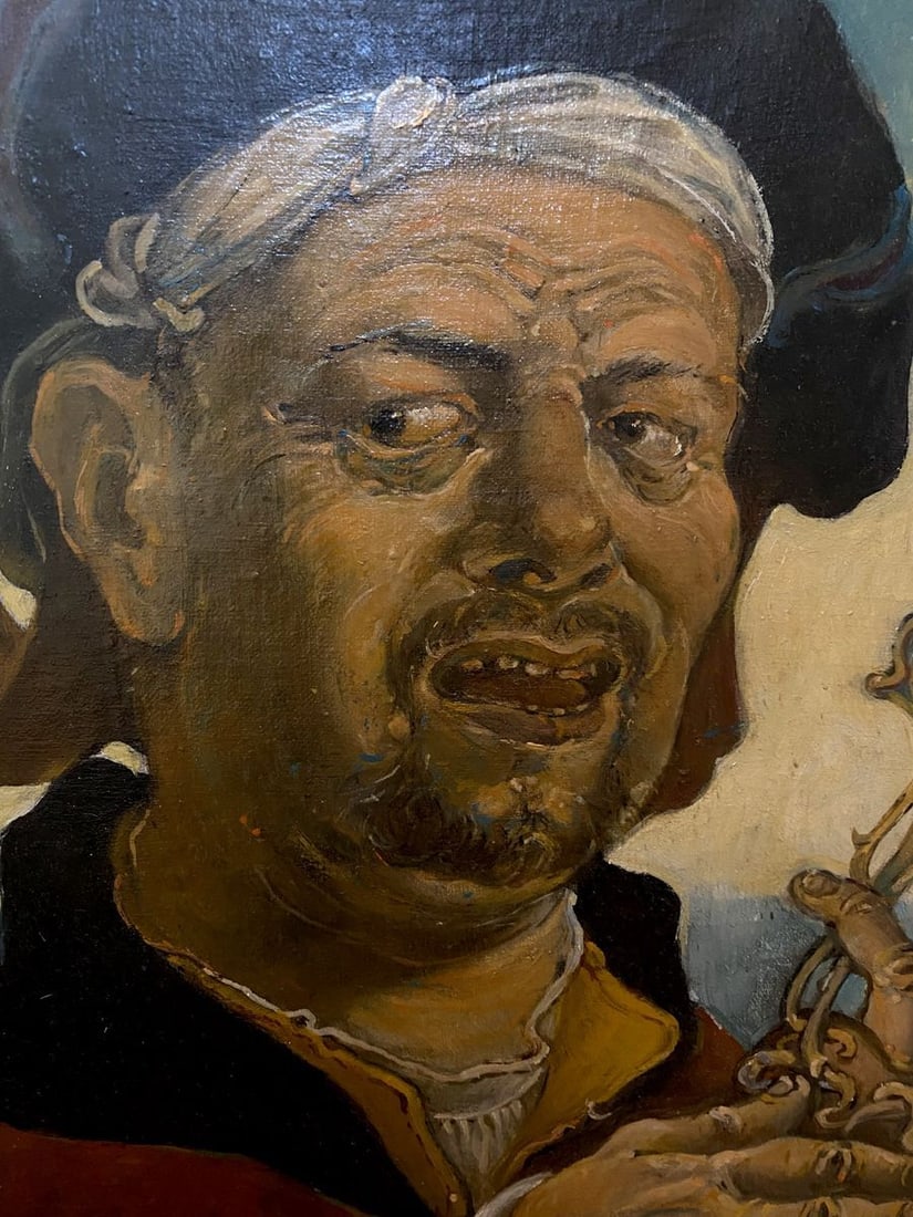Oil painting Self-portrait Litvinov Oleg Arkad'yevich - 5