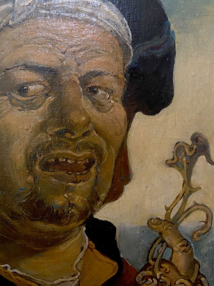 Oil painting Self-portrait Litvinov Oleg Arkad'yevich - 6
