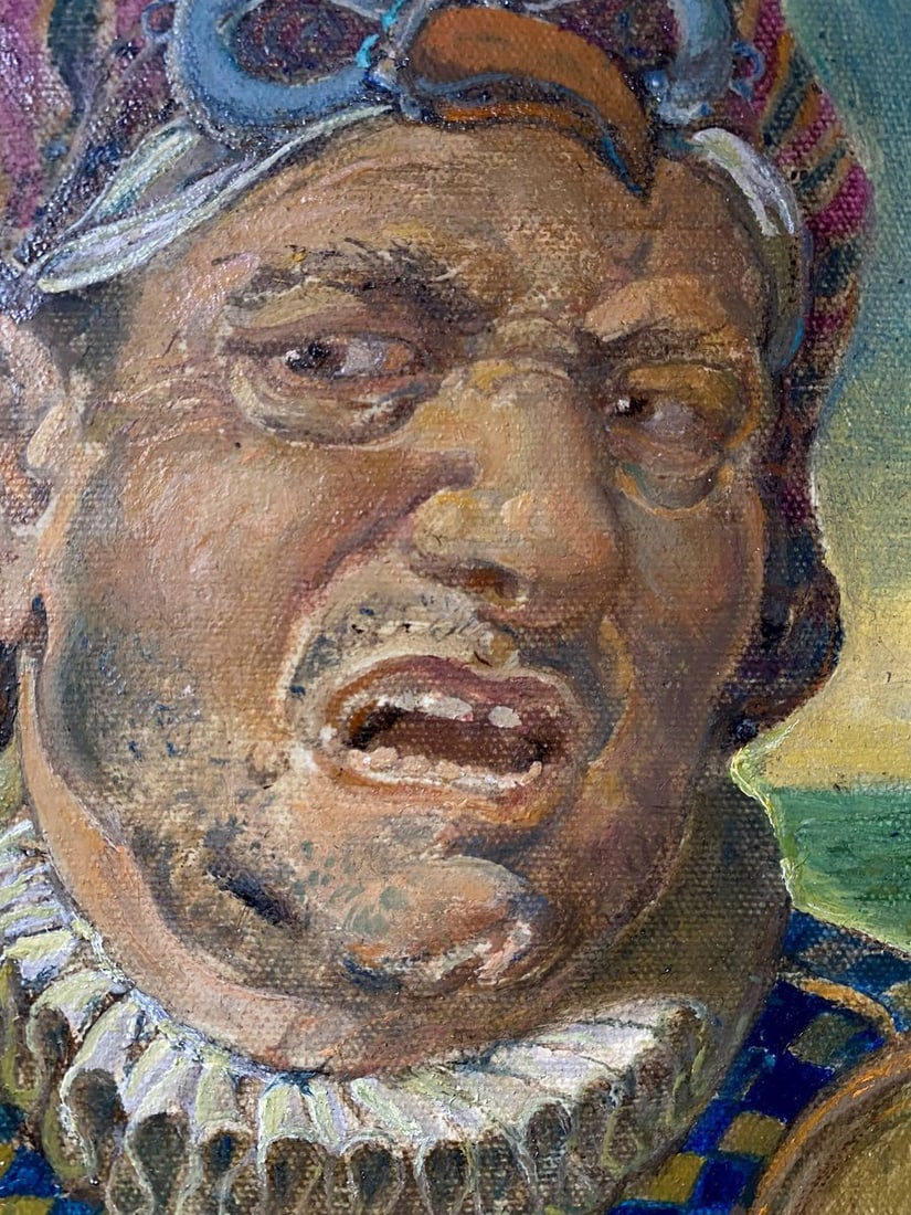 Oil painting Jester Litvinov Oleg Arkad'yevich - 2