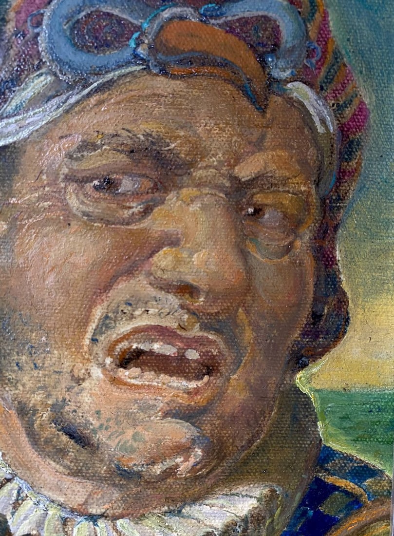 Oil painting Jester Litvinov Oleg Arkad'yevich - 4