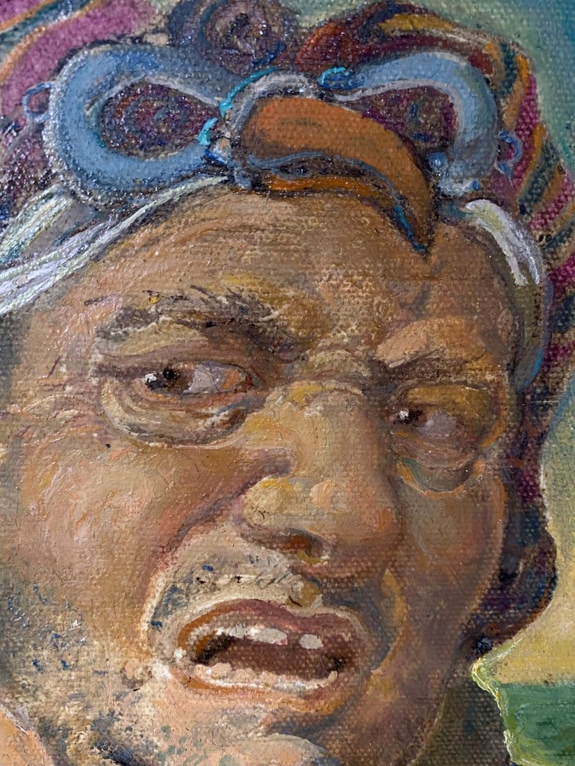 Oil painting Jester Litvinov Oleg Arkad'yevich - 6