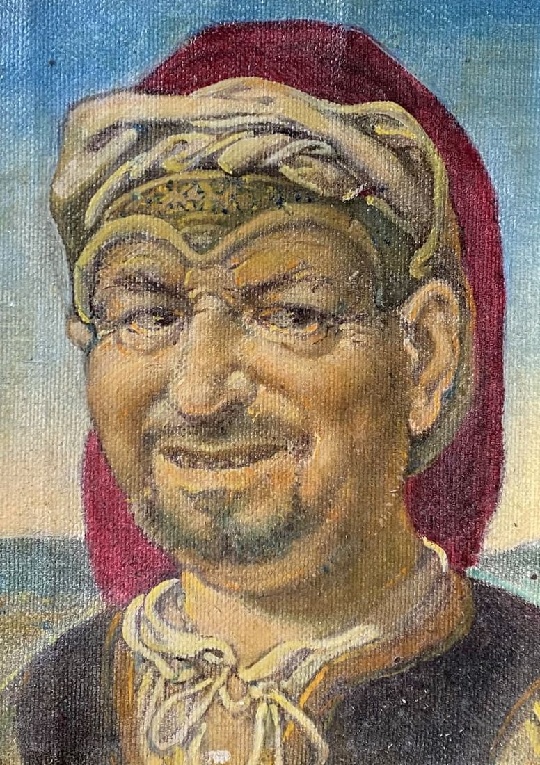 Oil painting Portrait of a man Litvinov Oleg Arkad'yevich (1 of 10)
