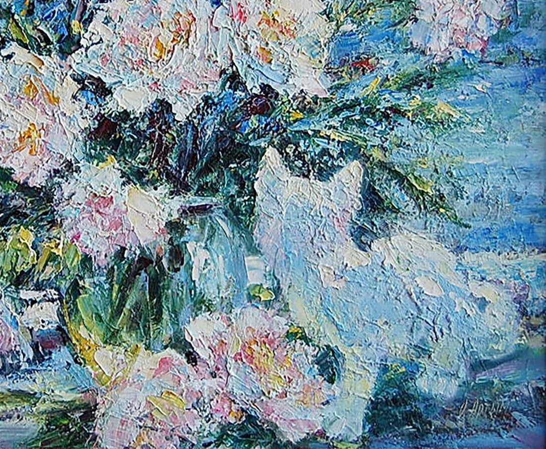 Oil painting Lullaby Titinin Yurii - 5