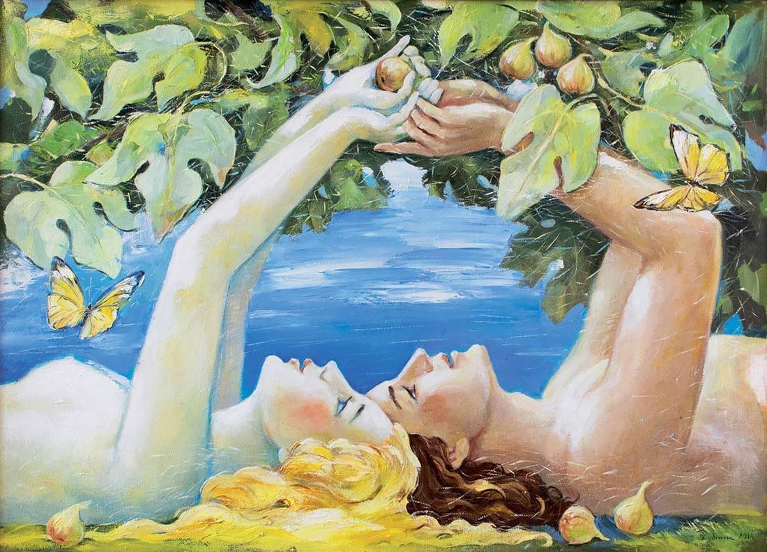 Oil painting Fig tree Titinin Yurii (1 of 6)