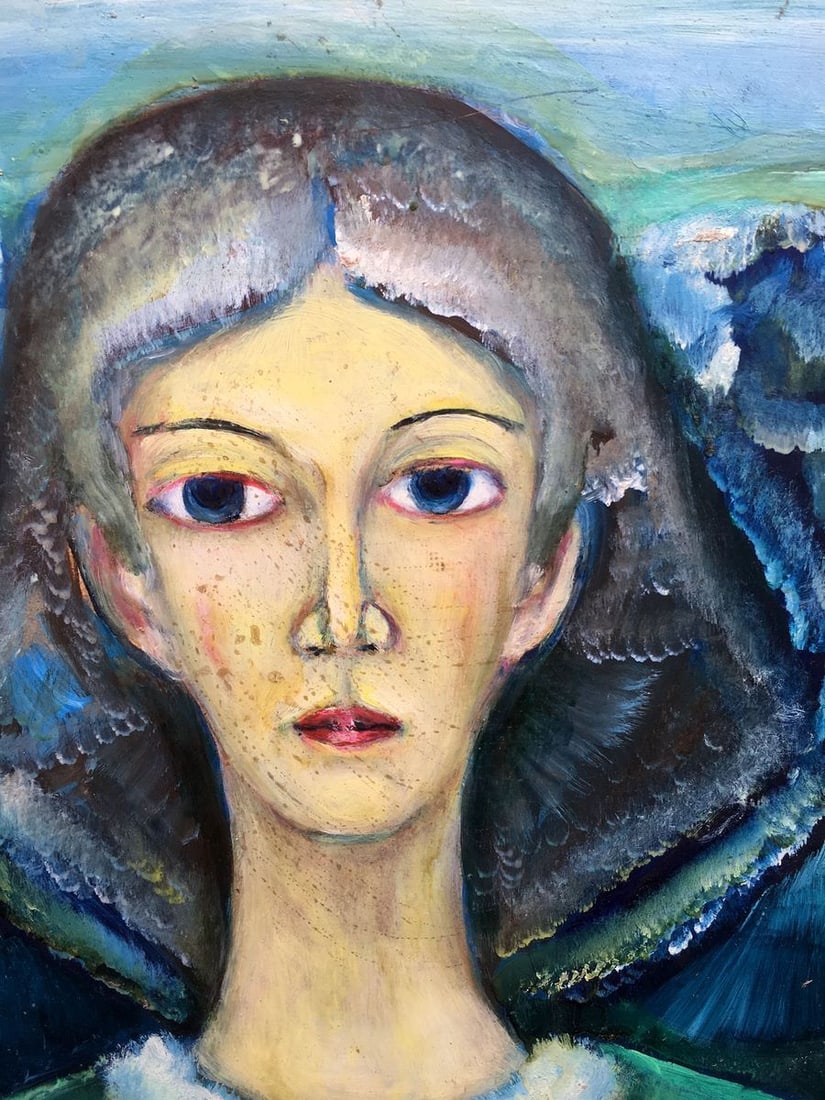 Oil painting Portrait girl Novikovsky Vladimir Ogievich - 3