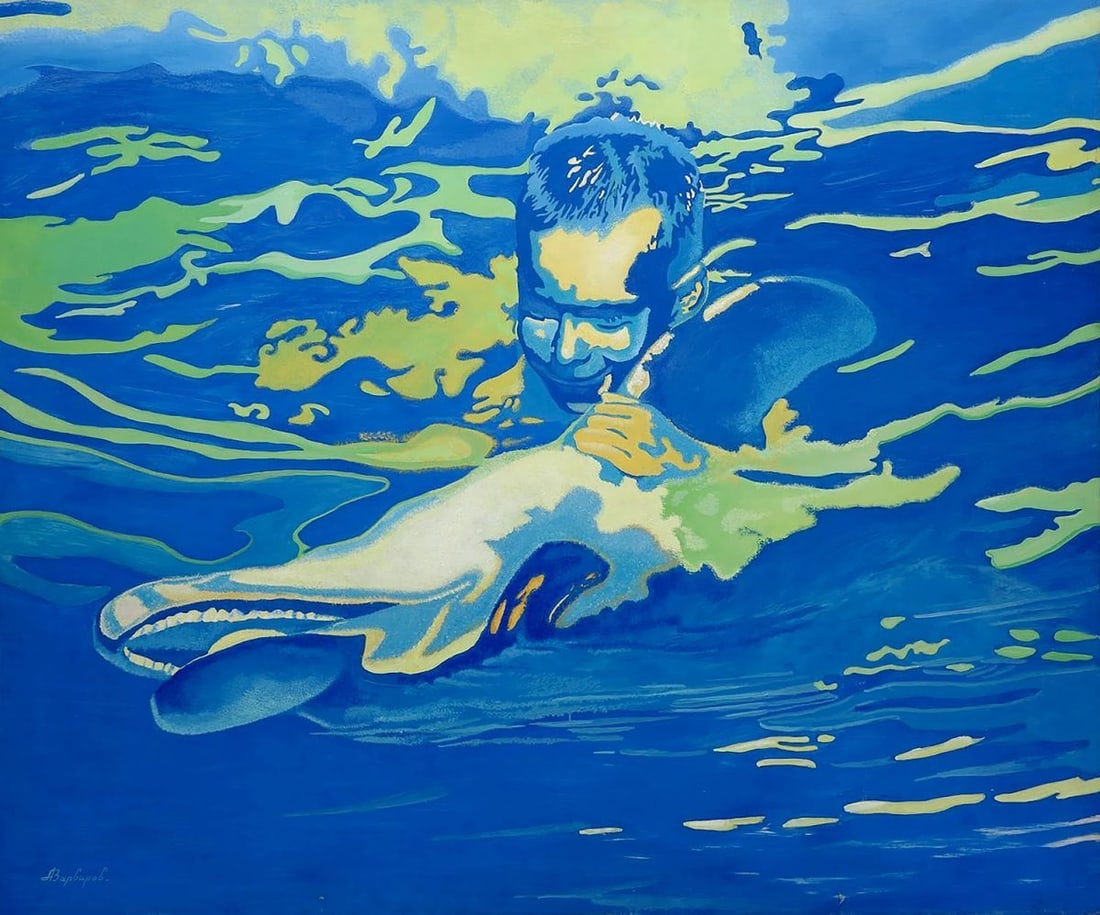 Oil painting A touch of a dream Varvarov Anatoly Viktorovich (1 of 10)