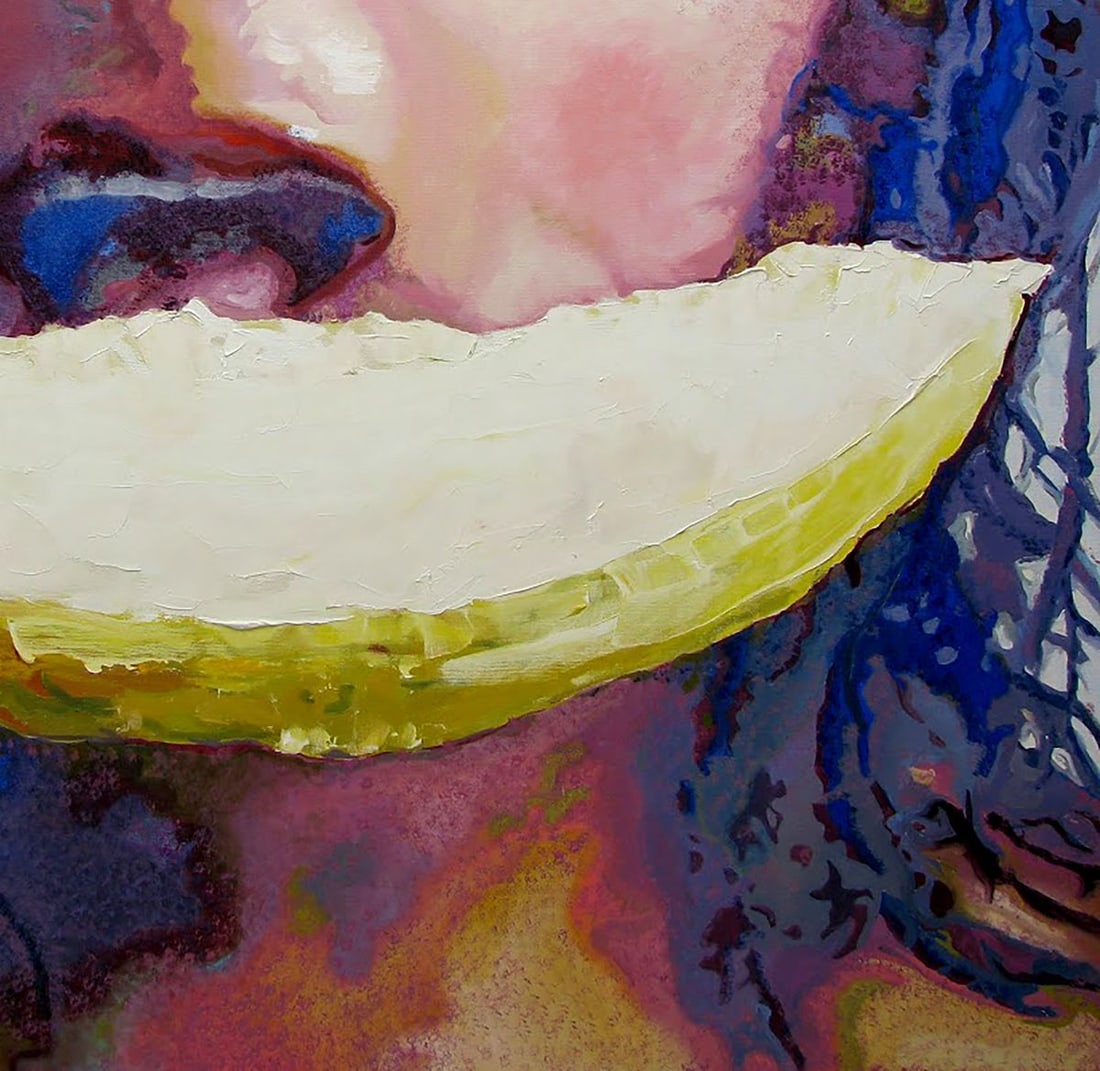 Abstract oil painting Melon Varvarov Anatoly Viktorovich - 5