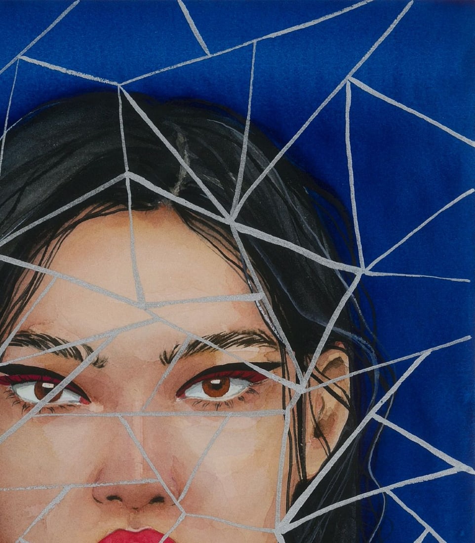 Watercolor painting Mosaic Victoria Kagalovska - 5