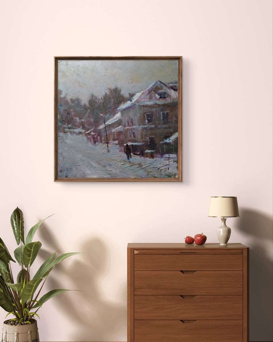 Oil painting Opishnia Volodymyr Pashchenko - 2