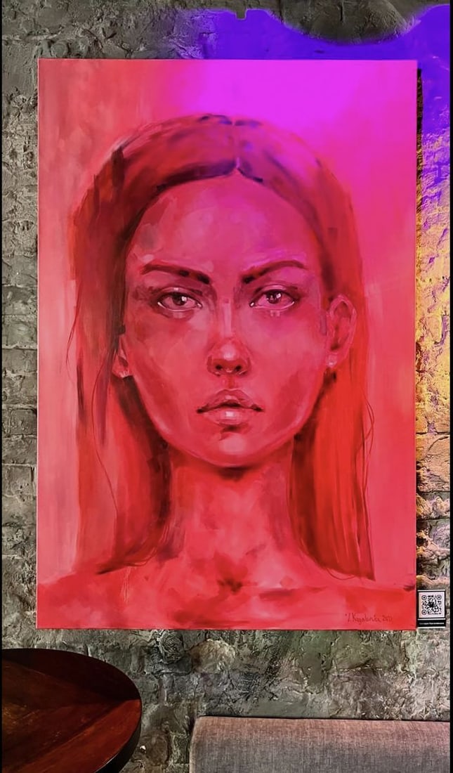 Oil painting Doubt Victoria Kagalovska - 2