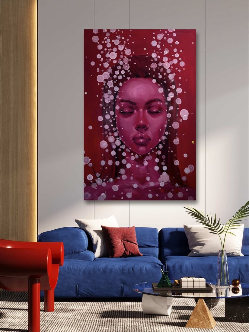 Oil painting Gravitation Victoria Kagalovska - 4