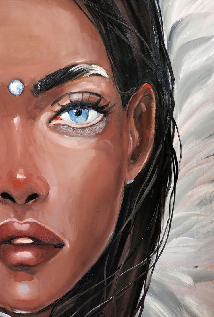 Oil painting Wings Victoria Kagalovska - 3