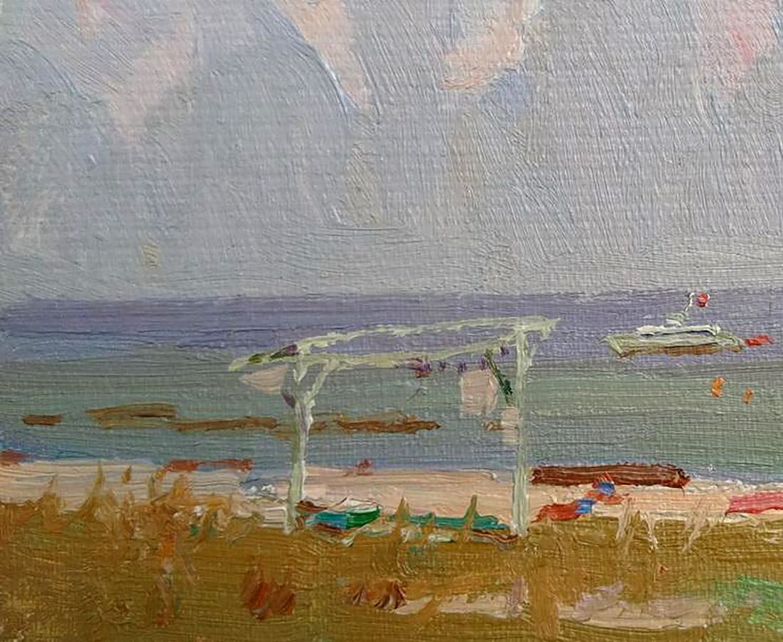 Oil painting Sea shores Yury Konovalov - 7